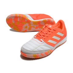 Bota de fútbol sala Adidas Competition Top IC en color blanco y naranja