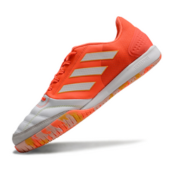 Bota de fútbol sala Adidas Competition Top IC en color blanco y naranja