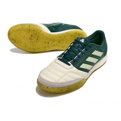 Chuteira Futsal Adidas Competition Top IC Branca e Verde - VENI Futebol