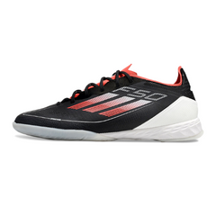 Chuteira Futsal Adidas F50 Elite IC Preta, Vermelha e Branca