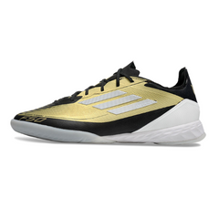 Chuteira Futsal Adidas F50 Elite IC Triunfo Dourado Pack