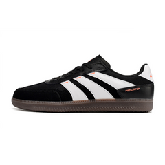 Chuteira Futsal Adidas Predator 24 League Low IC Preta e Branca - VENI Futebol