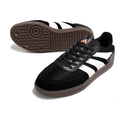 Chuteira Futsal Adidas Predator 24 League Low IC Preta e Branca - VENI Futebol