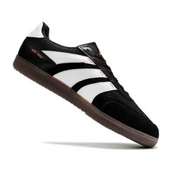 Chuteira Futsal Adidas Predator 24 League Low IC Preta e Branca - VENI Futebol