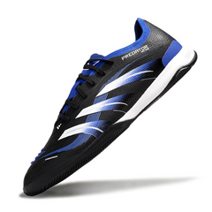 Chuteira Futsal Adidas Predator 25 Elite IC Preta, Azul e Branca