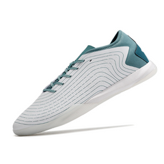 Chuteira Futsal Adidas Predator Accuracy.3 Low IC Branca e Azul - VENI Futebol