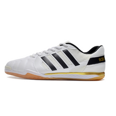 Chuteira Futsal Adidas Top Sala IC Branca e Preta - VENI Futebol