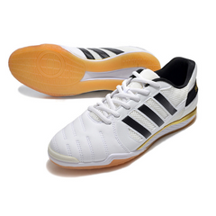 Chuteira Futsal Adidas Top Sala IC Branca e Preta - VENI Futebol