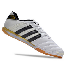 Chuteira Futsal Adidas Top Sala IC Branca e Preta - VENI Futebol