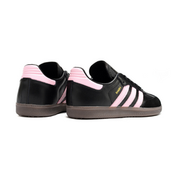 Chuteira Futsal Adidas Samba Classic Messi Inter de Miami Preta e Rosa Pack - VENI Futebol