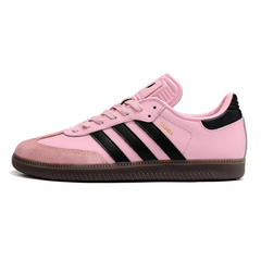 Chuteira Futsal Adidas Samba Classic Messi Inter de Miami Rosa e Preta Pack