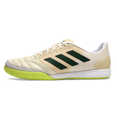 Bota de fútbol sala Adidas Competition Top IC beige y verde