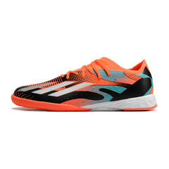 Chuteira Futsal Adidas X Speedportal.1 IC Laranja e Preta