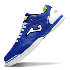 Chuteira Futsal Joma Top Flex 24 IC Azul e Branca