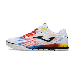 Bota de fútbol sala Joma Top Flex Rebound IC azul claro y amarillo