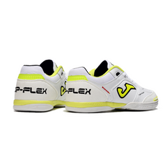 Bota de fútbol sala Joma Top Flex Rebound IC blanco y amarillo