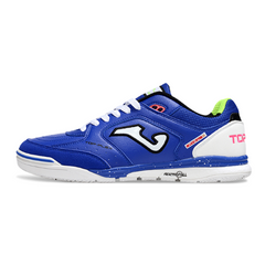 Chuteira Futsal Joma Top Flex Rebound IC Azul e Branca