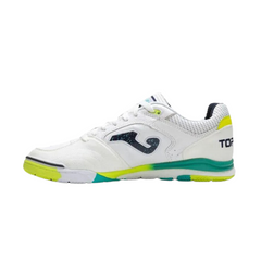 Bota de fútbol sala Joma Top Flex Rebound IC Blanco, Verde y Amarillo