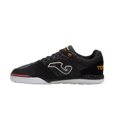 Bota de fútbol sala Joma Top Flex Rebound IC negra y naranja