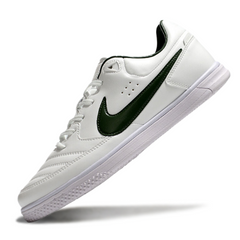 Chuteira Futsal Nike5 Street Gato IC Branco e Verde