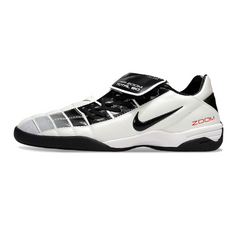 Chuteira Futsal Nike Air Zoom Total 90 III IC Branca e Preta