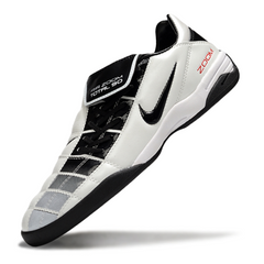 Chuteira Futsal Nike Air Zoom Total 90 III IC Branca e Preta