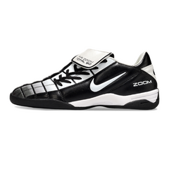 Chuteira Futsal Nike Air Zoom Total 90 III IC Preta e Branca