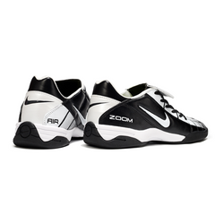 Chuteira Futsal Nike Air Zoom Total 90 III IC Preta e Branca