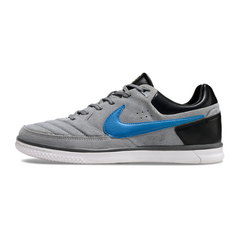 Chuteira Futsal Nike5 Gato IC Cinza e Azul