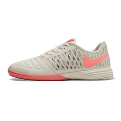 Chuteira Futsal Nike Lunar Gato II IC Cinza e Rosa