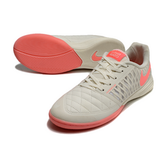 Nike Lunar Gato II IC Futsal Boot Grey and Pink