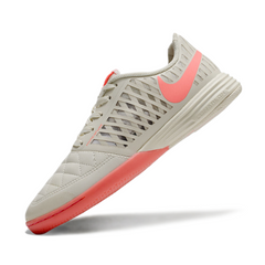 Nike Lunar Gato II IC Futsal Boot Grey and Pink