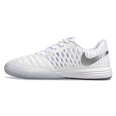 Chuteira Futsal Nike Lunar Gato II IC Branco e Cinza