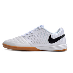 Chuteira Futsal Nike Lunar Gato II IC Branca e Cinza