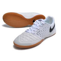 Chuteira Futsal Nike Lunar Gato II IC Branca e Cinza - VENI Futebol