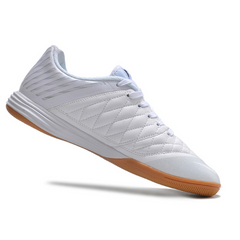 Chuteira Futsal Nike Lunar Gato II IC Branca e Cinza - VENI Futebol