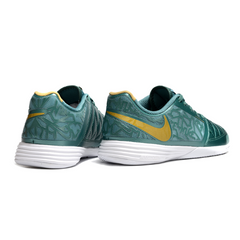 Nike Lunar Gato II IC Futsal Boot Grey and Pink