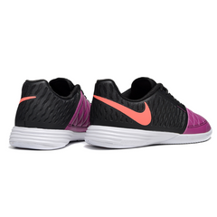 Nike Lunar Gato II IC Futsal Boot Grey and Pink