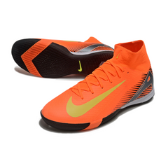 Botas de fútbol sala Nike Mercurial Superfly 10 Elite IC naranja y amarillo