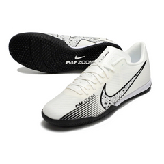 Chuteira Futsal Nike Vapor 15 Academy IC Branca e Preta - VENI Futebol