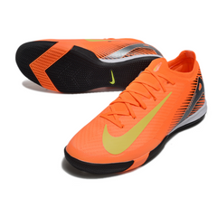 Botas de fútbol sala Nike Zoom Mercurial Vapor 16 Elite IC naranja y amarillo