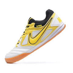 Chuteira Futsal Nike SB Gato X Supreme IC Branca Amarela e Preta - VENI Futebol