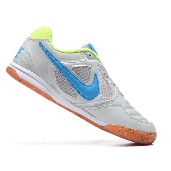 Chuteira Futsal Nike SB Gato X Supreme IC Branca e Azul - VENI Futebol