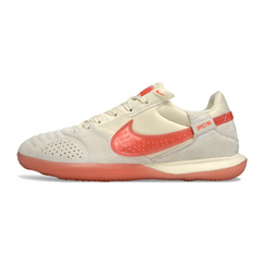 Botas de fútbol sala Nike Streetgato IC beige y rojo