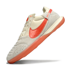 Botas de fútbol sala Nike Streetgato IC beige y rojo