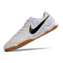 Chuteira Futsal Nike Tiempo 10 Legend Academy IC Golden Touch Pack - VENI Futebol