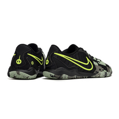 Chuteira Futsal Nike Tiempo 10 Legend Academy IC Preta e Verde Camuflada - VENI Futebol