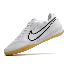 Chuteira Futsal Nike Tiempo Legend 9 Elite IC Branca e Preta - VENI Futebol