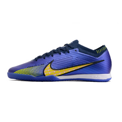 Chuteira Futsal Nike Zoom Mercurial Vapor 15 Elite IC Roxa e Verde