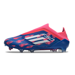 Chuteira Infantil Campo Adidas F50 Elite Sem Cadarço FG Reemergence Pack